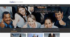 Desktop Screenshot of makeurcareer.com